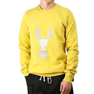 릭오웬스 다크쉐도우 DU17F2270 FEMB 128 로고 자수 맨투맨