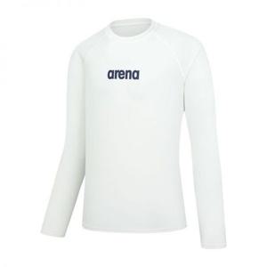 아레나 남성 이니셜 레저 래쉬가드 A4BM1PR11WHT 403268
