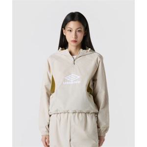 엄브로 UMBRO HBL 엔지니어드 크루 후드 아노락 베이지(UQ323CWT97) UQ323CWT97_OBE0 372594