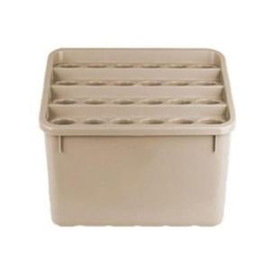 소모품 다모아 우산꽂이 24구 우산보관함 베이지 (1개)