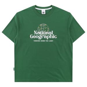 내셔널지오그래픽 캐스터 COOLMAX ECO 빅그래픽 세미오버핏 반팔 티셔츠 N262UTS071 524