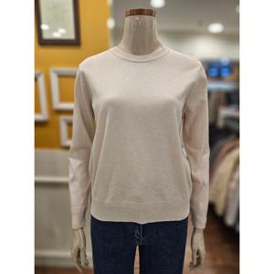 [BCBG]메탈 라운드넥 니트 풀오버 B6A2K410