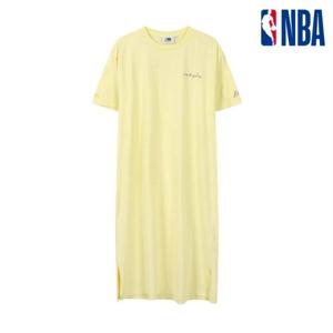 [엔비에이]여성 백 레터링 롱 원피스 N262TO720P