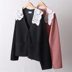 [강물처럼]빅사이즈사랑해요 I271L209 레이스세라넥가디건 CH (8