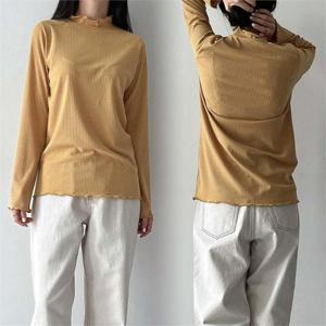 [강물처럼]위쉬몰 BN 빼빼물결반폴라긴팔티(K282H209) 빅사이즈