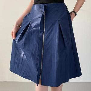 [강물처럼]아이우먼 데일리밴딩지퍼스커트 RAQ888M504 빅사이즈