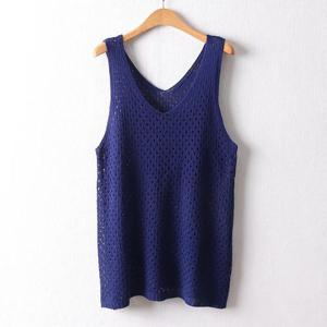 [강물처럼]아이우먼 비치망사썸머베스트 EBD535M504 빅사이즈 (3