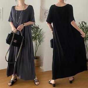 [강물처럼]위쉬몰 RA 실키스퀘어스판원피스(Q848H504) 빅사이즈