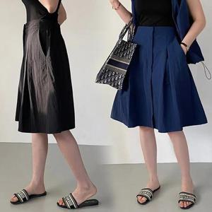 [강물처럼]위쉬몰 RA 원스데이지퍼밴딩스커트(Q888H504) 빅사이