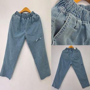 [강물처럼]위쉬몰 LO 선데트임컷팅데님팬츠791(U340H504) 빅사이