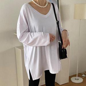 [강물처럼]아이우먼 투데이브이실키무지티 RAT933M504 빅사이즈