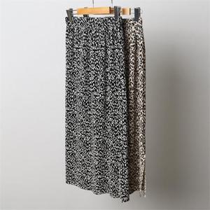 [강물처럼]빅사이즈사랑해요 J244L208 레오파드옆트임스커트 CH