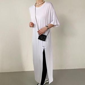 [강물처럼]아이우먼 물결사이드트임티원피스 RAU356M504 빅사이