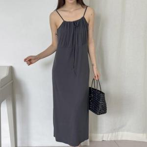 [강물처럼]아이우먼 나르시슬림핏물결원피스 GOU499M505 빅사이