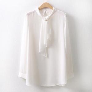 [강물처럼]아이우먼 퓨어타이블라우스 BG4545M505 빅사이즈 (345