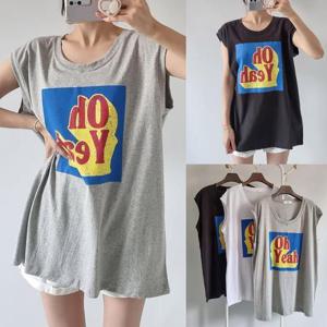 [강물처럼]위쉬몰 NS 오예캡소매루즈넥나시(U474H505) 빅사이즈