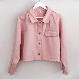 [강물처럼]아이우먼 비비드데님크롭숏자켓 BNP251M505 빅사이즈