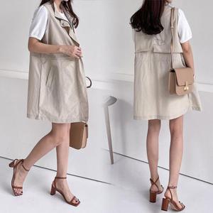 [강물처럼]위쉬몰 BN 하이넥사파리롱베스트(G852H505) 빅사이즈