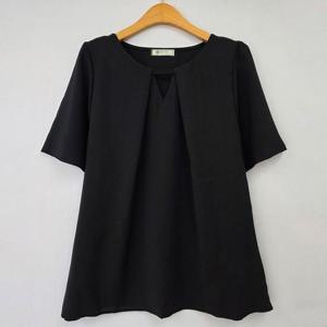 [강물처럼]아이우먼 하이디셔링숄더블라우스 NBU445M505 빅사이