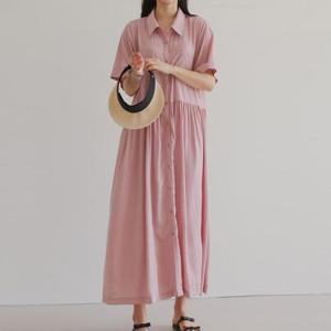 [강물처럼]아이우먼 빌리브시원찰랑원피스 WBU524M505 빅사이즈