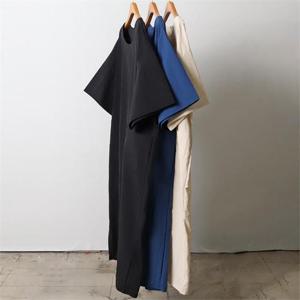 [강물처럼]빅사이즈사랑해요 I925L207 바스락지퍼반팔원피스 RA