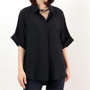 [강물처럼]위쉬몰 WW 가오리심플블라우스(5181H207) 빅사이즈 (8