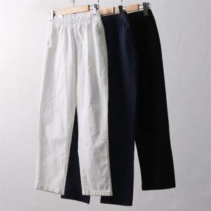 [강물처럼]빅사이즈사랑해요 A704L207 밴딩코튼 8부통팬츠 LO (8