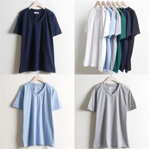 [강물처럼]위쉬몰 PC 30수브이넥반팔티(w045H207) 빅사이즈 (877