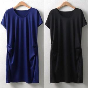 [강물처럼]위쉬몰 WW 루즈옆셔링원피스(5746H207) 빅사이즈 (876