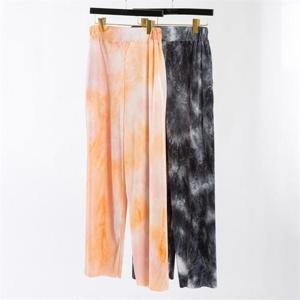 [강물처럼]빅사이즈사랑해요 E475L206 타이다이크레용롱팬츠 CM