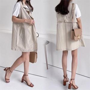 [강물처럼]위쉬몰 BN 하이넥사파리롱베스트(G852H206) 빅사이즈