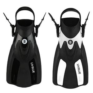 [리디아넬]리브블루 레저용 스노클링용 숏핀 오리발 U111435 취