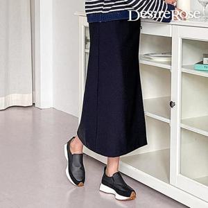 [디자이어로즈][디자이어로즈] 여자 캐주얼 비건레더 슬립온 3cm