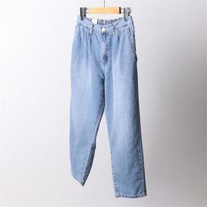 [강물처럼]빅사이즈사랑해요 D541L206 데님뒷밴드배기팬츠 LO (8