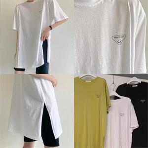 [강물처럼]위쉬몰 TG 스마일절개박시반팔티(K044H206) 빅사이즈