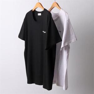 [강물처럼]빅사이즈사랑해요 I819L206 베이직스마일반팔티 CH (8