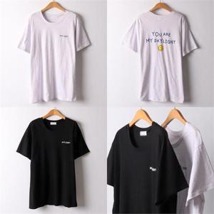 [강물처럼]위쉬몰 CH 스마일라운드넥반팔티(I819H206) 빅사이즈