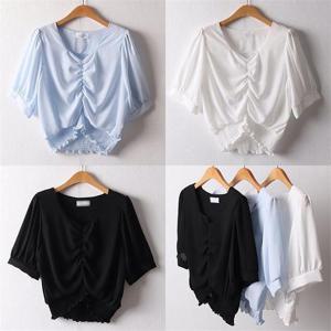 [강물처럼]위쉬몰 DL 더킹셔링밴딩블라우스(D910H206) 빅사이즈