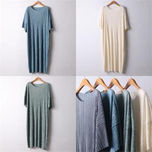 [강물처럼]위쉬몰 RA 스판찐빠주름롱원피스(I773H206) 빅사이즈