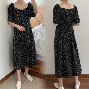 [강물처럼]위쉬몰 YP V넥플라워반팔원피스(G974H206) 빅사이즈 (