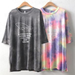 [강물처럼]위쉬몰 MN 돌고래물나염반팔티(6061H205) 빅사이즈 (8