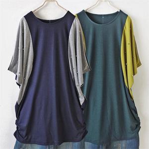 [강물처럼]위쉬몰 MN 찡가오리티셔츠(0345RH205) 빅사이즈 (8642