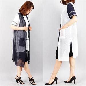 [강물처럼]위쉬몰 RM 썸니트롱베스트(0321H205) 빅사이즈 (85976