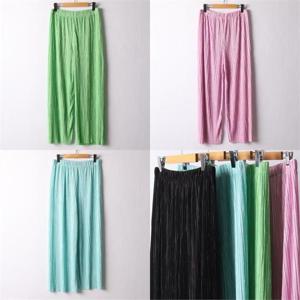 [강물처럼]위쉬몰 KD 플리츠통밴딩스판팬츠(I669H205) 빅사이즈