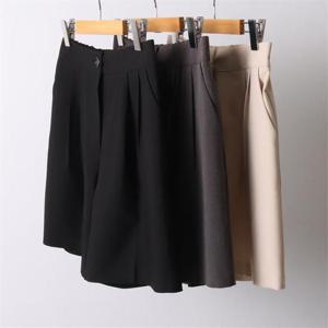 [강물처럼]빅사이즈사랑해요 I637L205 베이직밴딩5부슬랙스 LT (