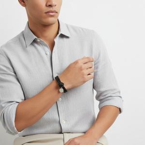 보테가베네타 113546 V001D 4014 인트레치아토 나파 더블 가죽 팔찌