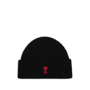 아미 모자 UHA116018 009 NOIR ROUGE