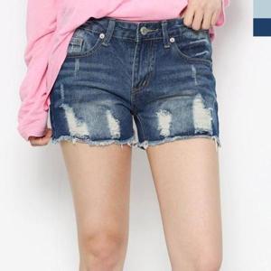 [의류] 헤지 3부 청바지 N22098 진청M