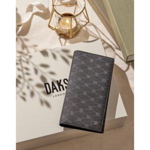 선물포장  (DBWA6E754BK) 엠블 DD패턴 블랙 장지갑