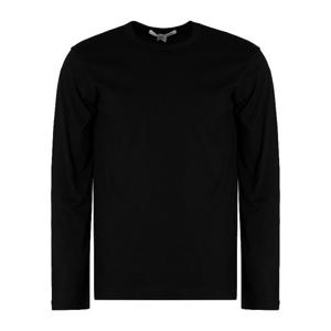 꼼데가르송 리브 칼라 코튼 롱슬리브 티셔츠 FZT001051 1